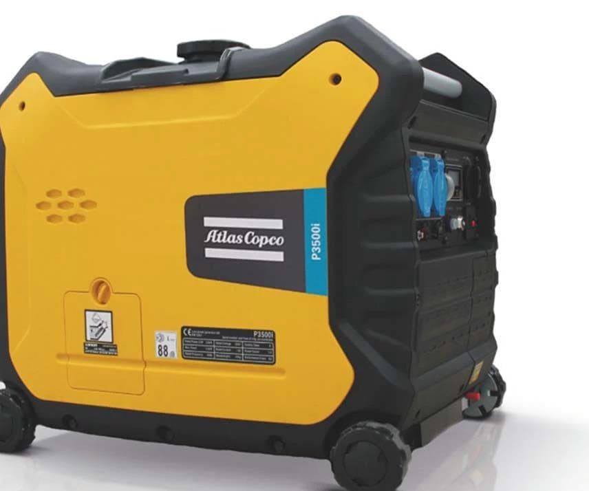 Foto 1 Generador Portátil Atlas Copco P3500i: Potencia, Eficiencia y Comodidad para Todos tus Proyectos