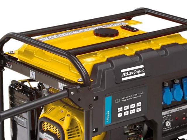 Generador Portátil Atlas Copco P6500: Potencia y Desempeño Superior para Proyectos Exigentes