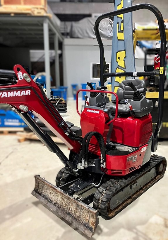 Miniexcavadora Yanmar ViO12-2A de ocasión - Imagen 3