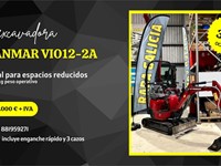 Miniexcavadora Yanmar ViO12-2A de ocasión