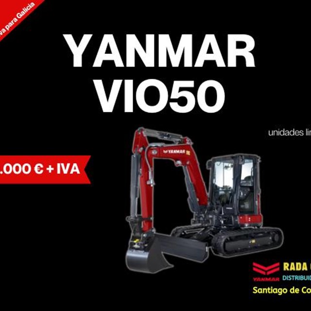 PROMOCIÓN ESPECIAL GALICIA - YANMAR VIO50