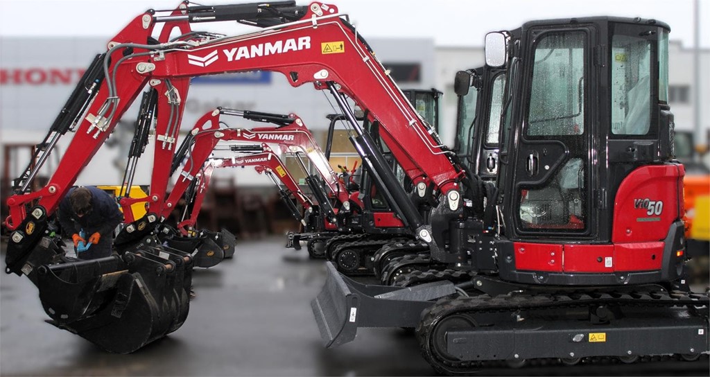  ¡Promoción Exclusiva en Rada Galicia! Miniexcavadora Yanmar VIO50 - Última unidad!